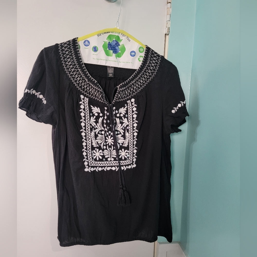 2 peasant blouses $12 for both - Picture 2 of 16